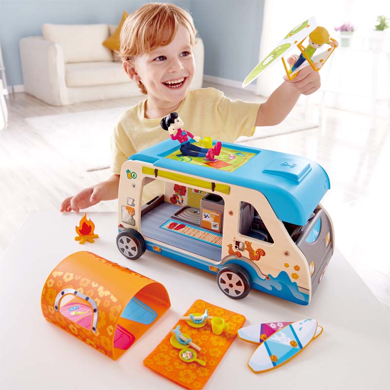 Hape Dolls House & Furniture  娃娃屋露營房車