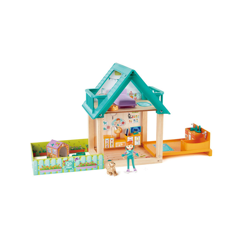 Hape Dolls House & Furniture  娃娃屋寵物美容院