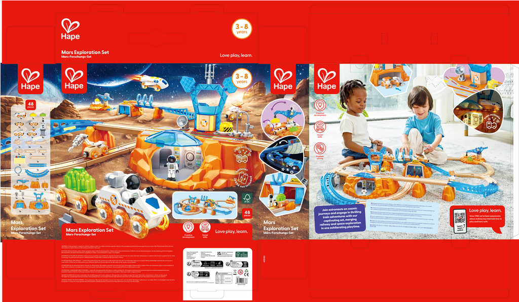 Hape Mars Exploration Rail set 火星探索軌道套裝