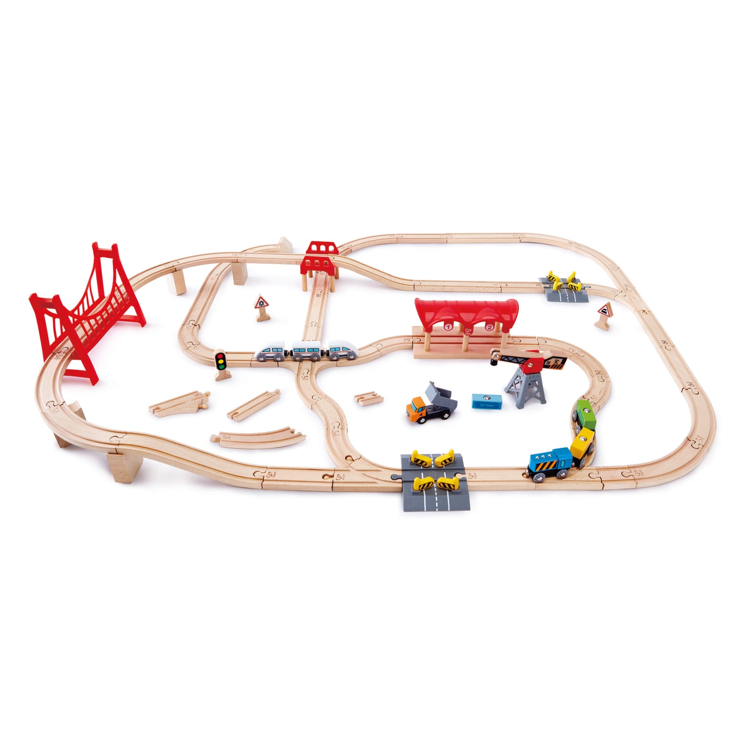 Hape Train track educational preschool set 火車軌道益智幼教套裝