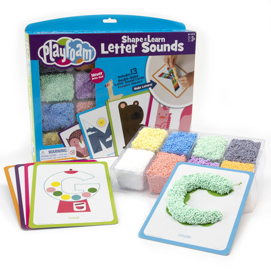 Educational Insights Playfoam Shape & Learn Alphabet 魔塑粒粒黏土-ABC圖像單字組 小手肌感官遊戲