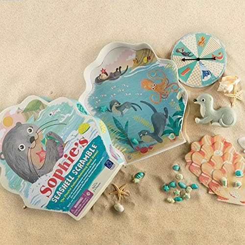 Educational Insights Sophie's Seashell Scramble Patterns & Matching Fine Motor Skills Game