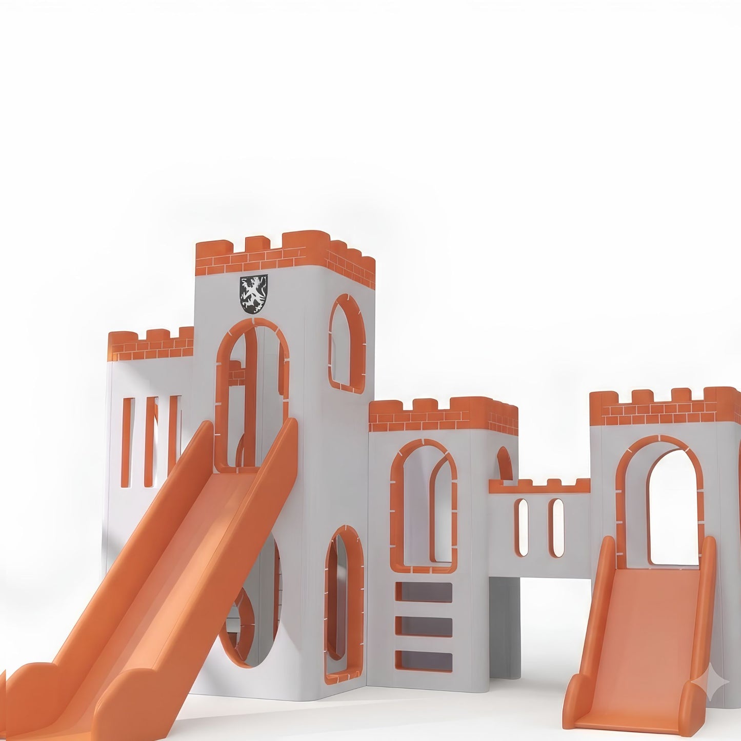 Premium Indoor Playground Windsor Castle Climber & Slide Set L210*W388*H210cm 溫莎城堡遊戲場 Conform to EN71 Safety Approval