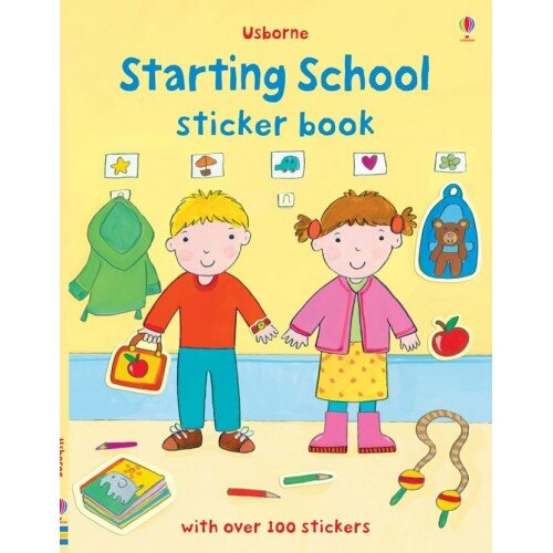 Usborne Starting School Sticker Book 開學貼紙書