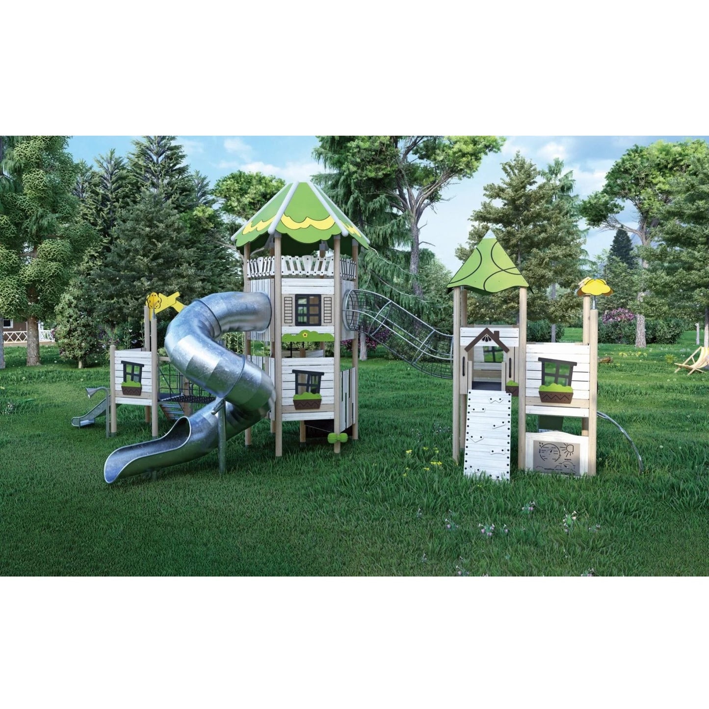 Playgrounds Structures Outdoor Play Worlds Jungle 1 遊樂場設施組合