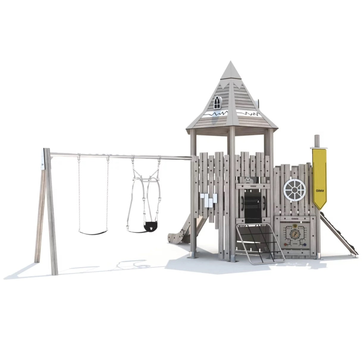 Playgrounds Structures Outdoor Play Worlds Chalet 4 遊樂場設施