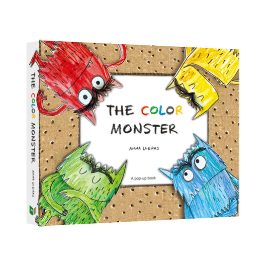 The Color Monster Pop-Up Picture Book 顏色妖怪 英文立體繪本