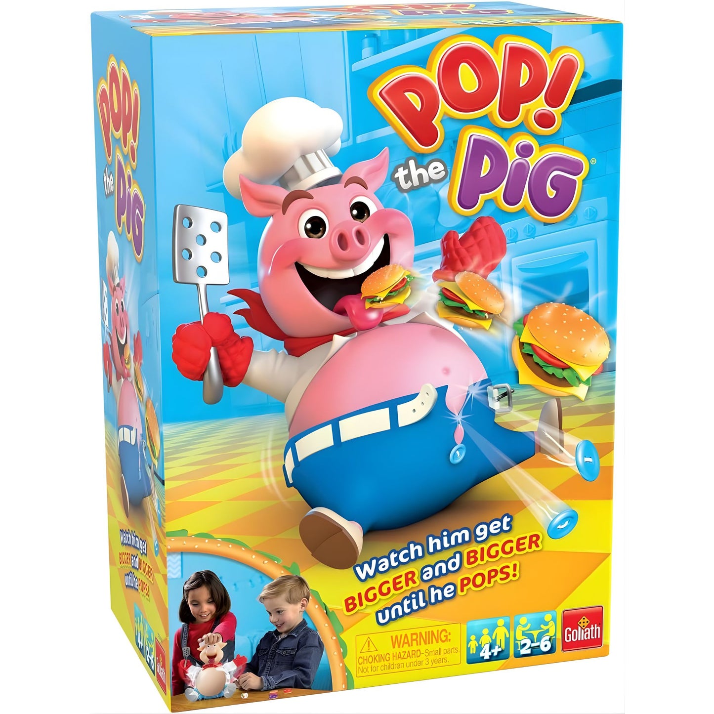 Goliath Pop the Pig Action Game 爆肚小豬桌上動作遊戲