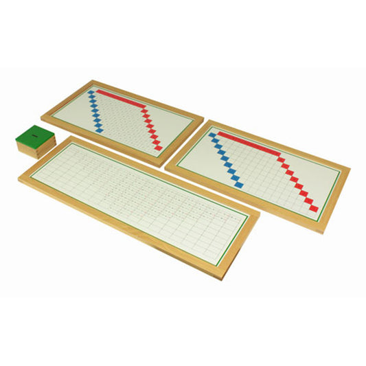 Kindermatic Montessori Subtraction Working Charts 蒙特梭利 減法組