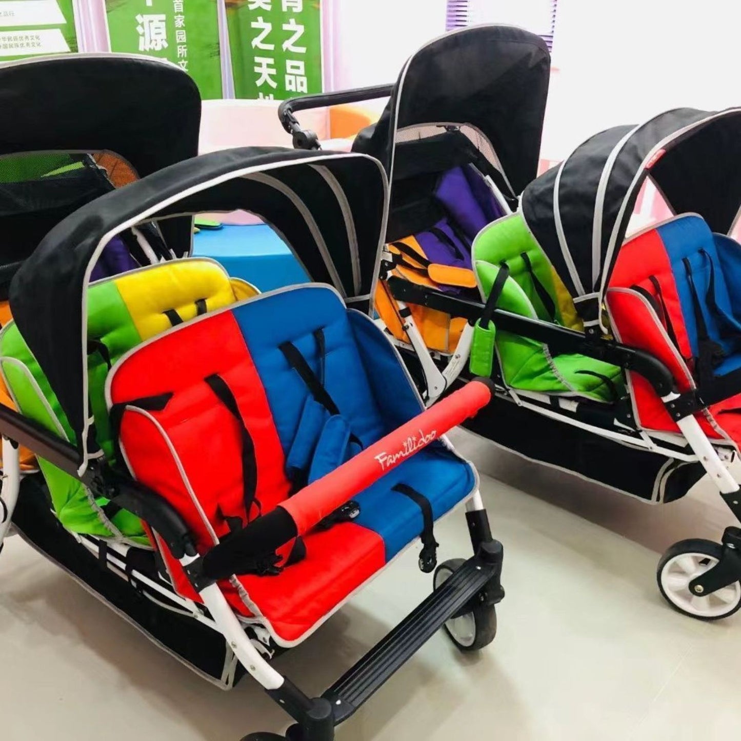 Familidoo H6E 6-Seat All-Terrain Stroller 六人座全地形嬰幼兒手推車