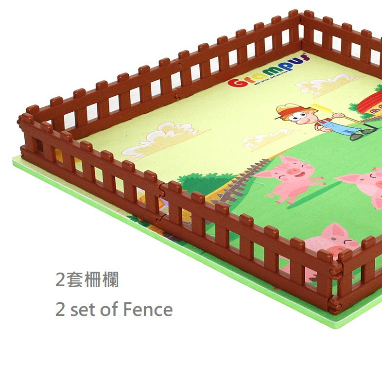 Piggy Baseball Game for 6 Player 小豬棒球運動比賽 6人套裝