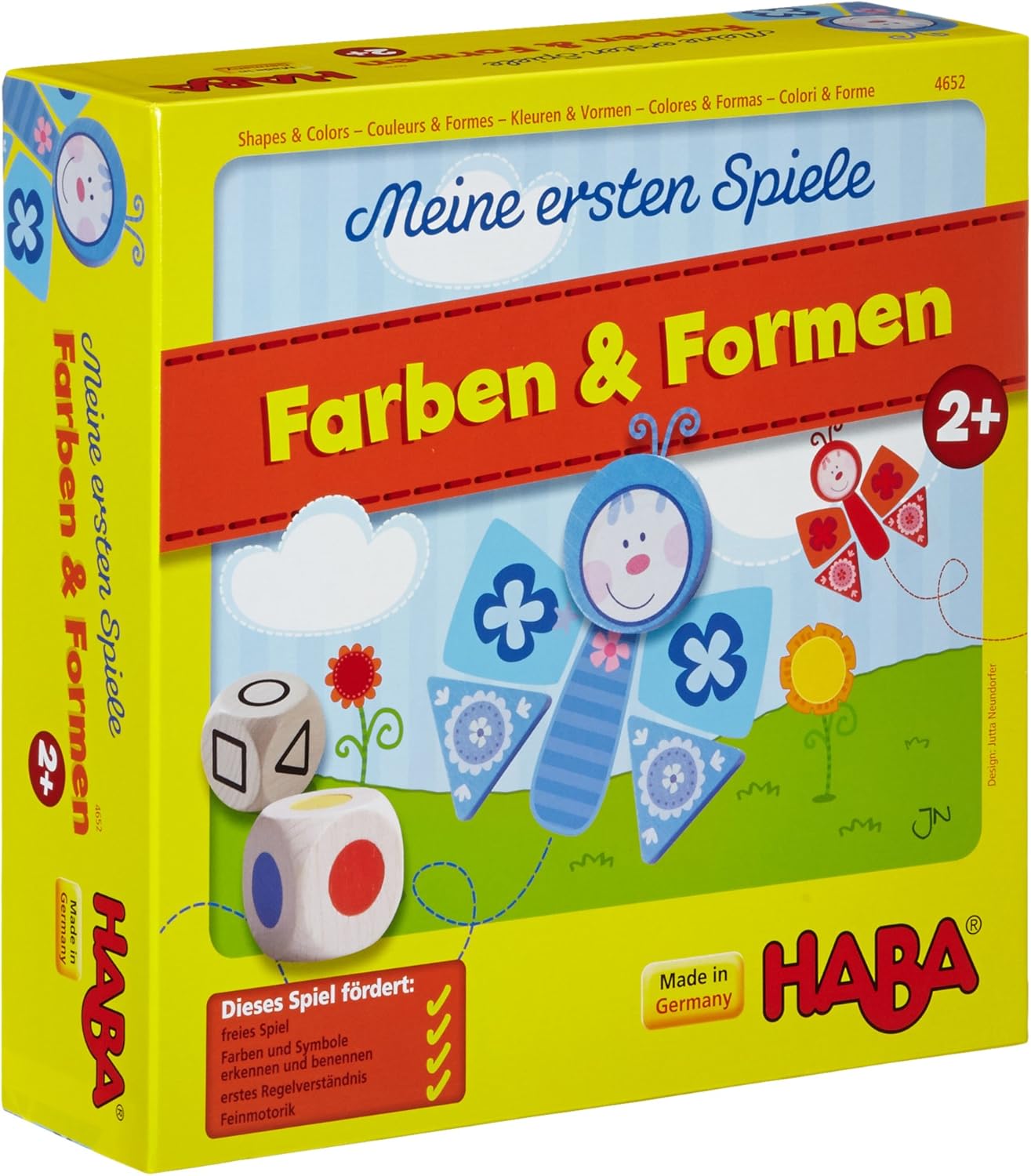 Haba 4652 Shapes & Colors My Very First Game 我的第一款遊戲 形狀與顏色