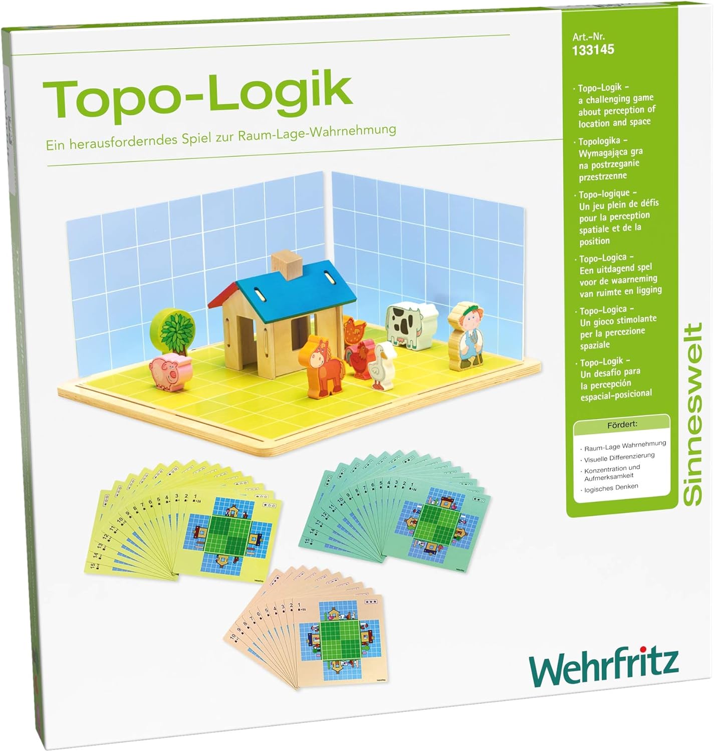 Haba Wehrfritz 133145 Topo-Logik Spatial & Logic Game 三維空間與邏輯訓練遊戲