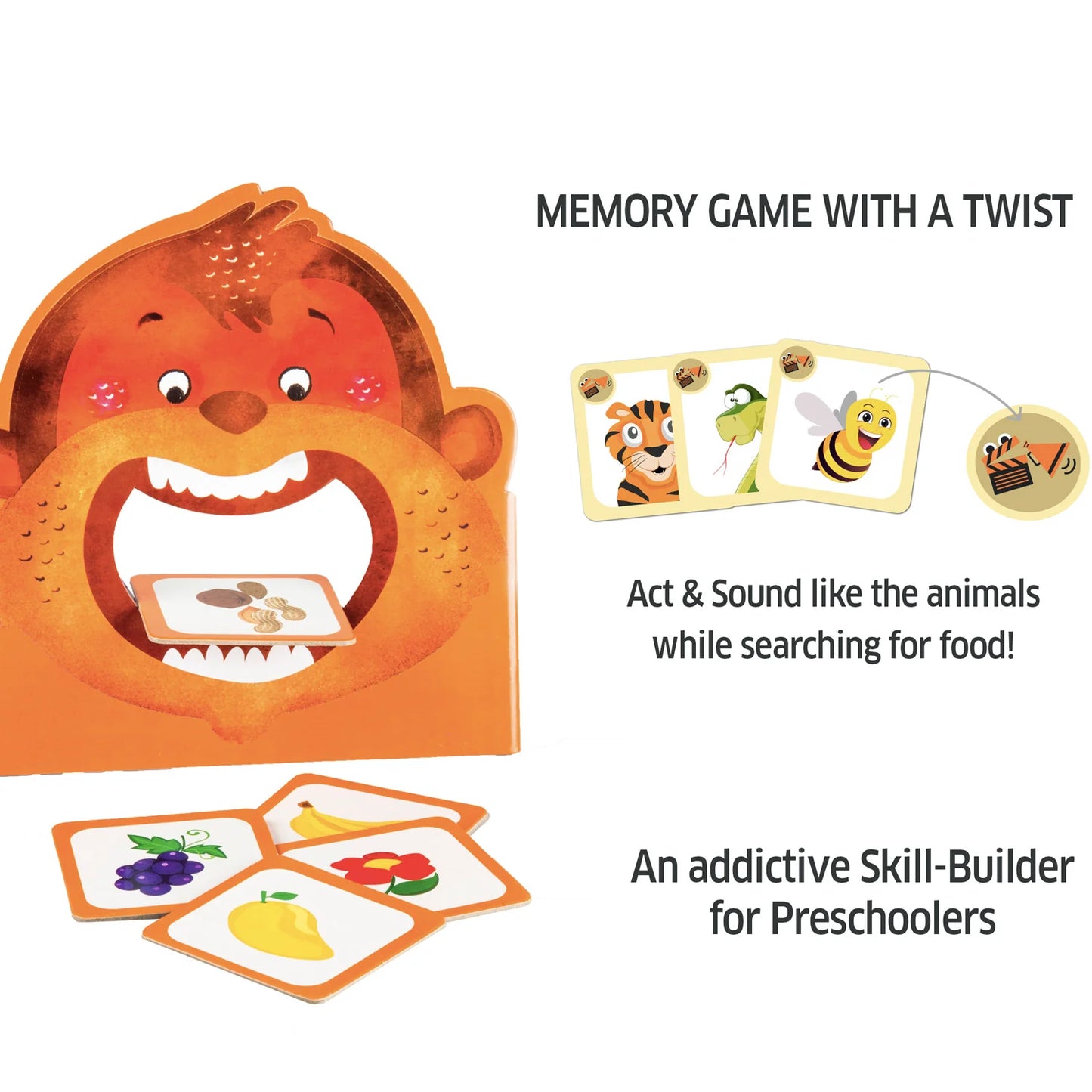 Hungry Four Memory & Movement Game