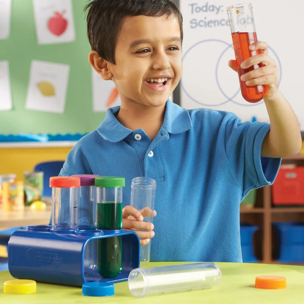 Learning Resources Primary Science® Jumbo Test Tubes with Stand