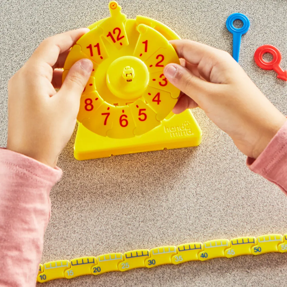 hand2mind
NumberLine Clock Mini Student Clock