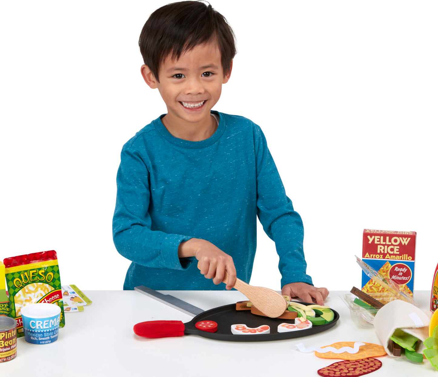 Melissa & Doug Fill & Fold Taco & Tortilla Set