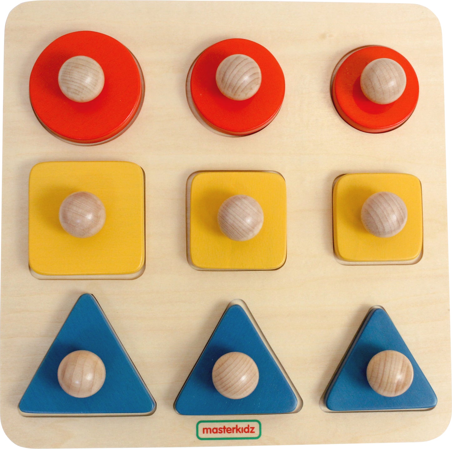 Masterkidz Multi-Shape Size Sequencing Board 形狀與大小順序學習板