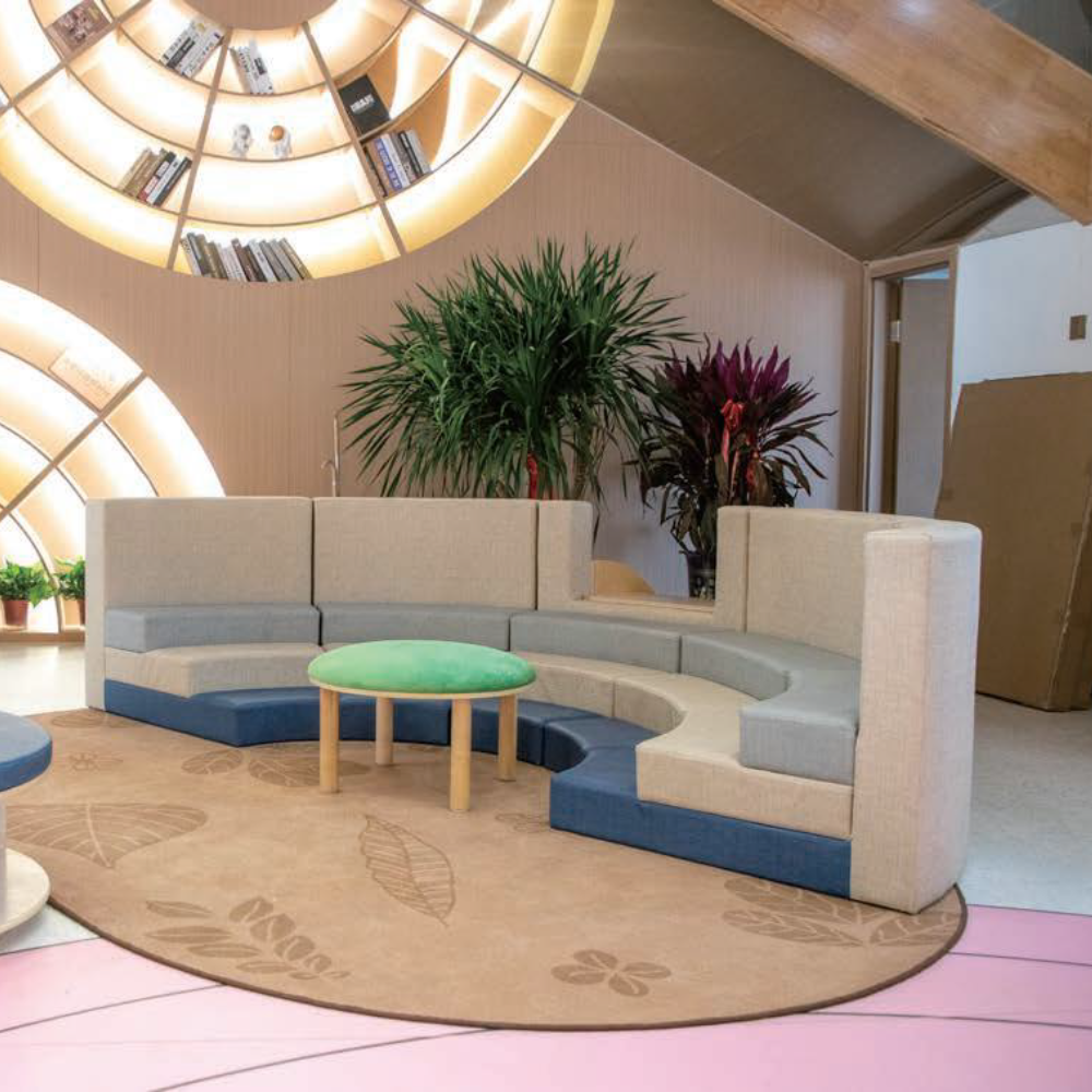 KJY Semicircular Sofa Corner 半圓沙發區角