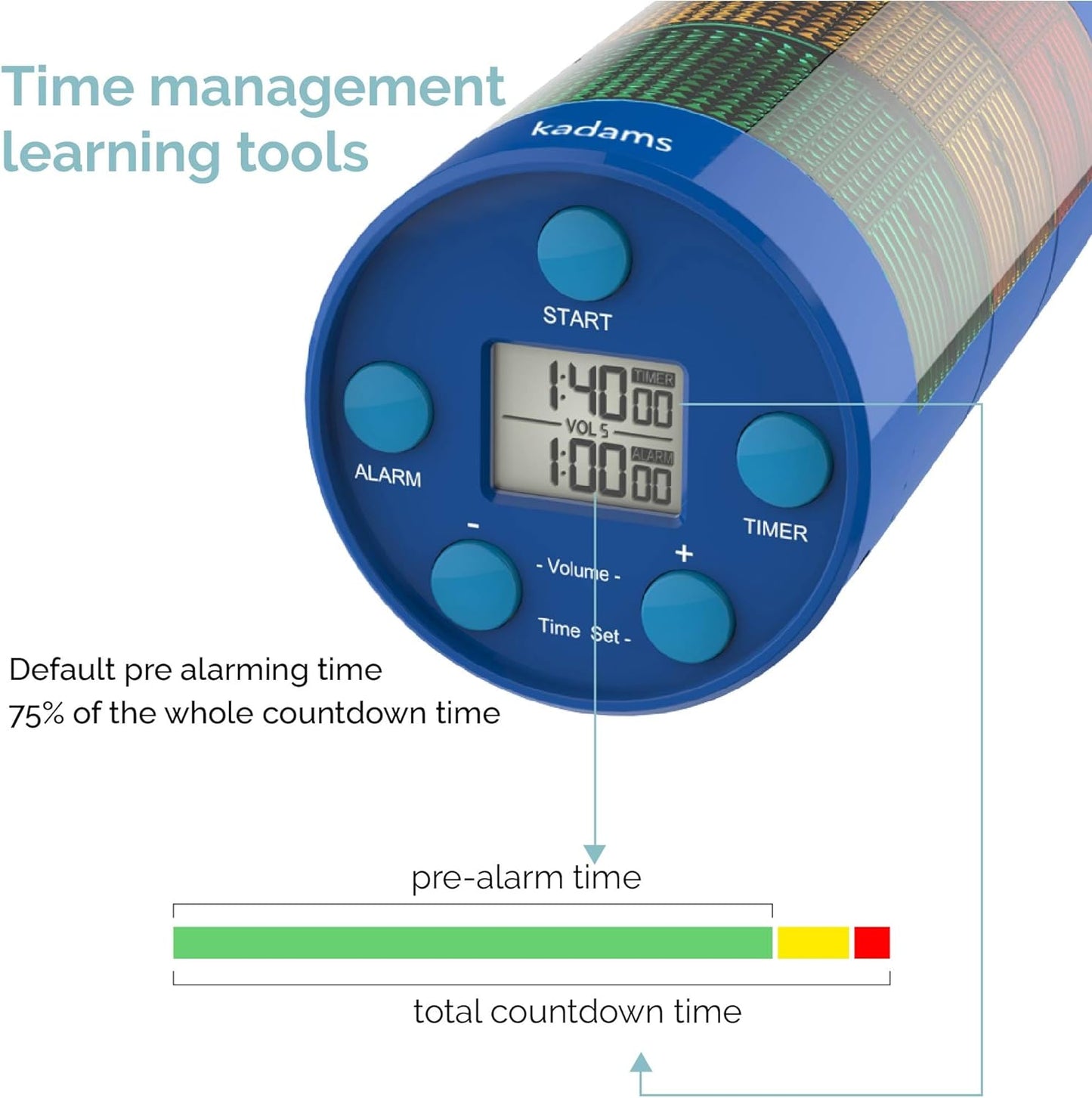 KADAMS Visual Timer 可視時間提示器
