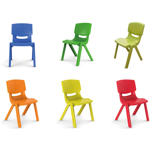 Plastic Stackable Classroom Chair MOQ 5 Pcs 塑膠可疊放教室椅 5張起訂