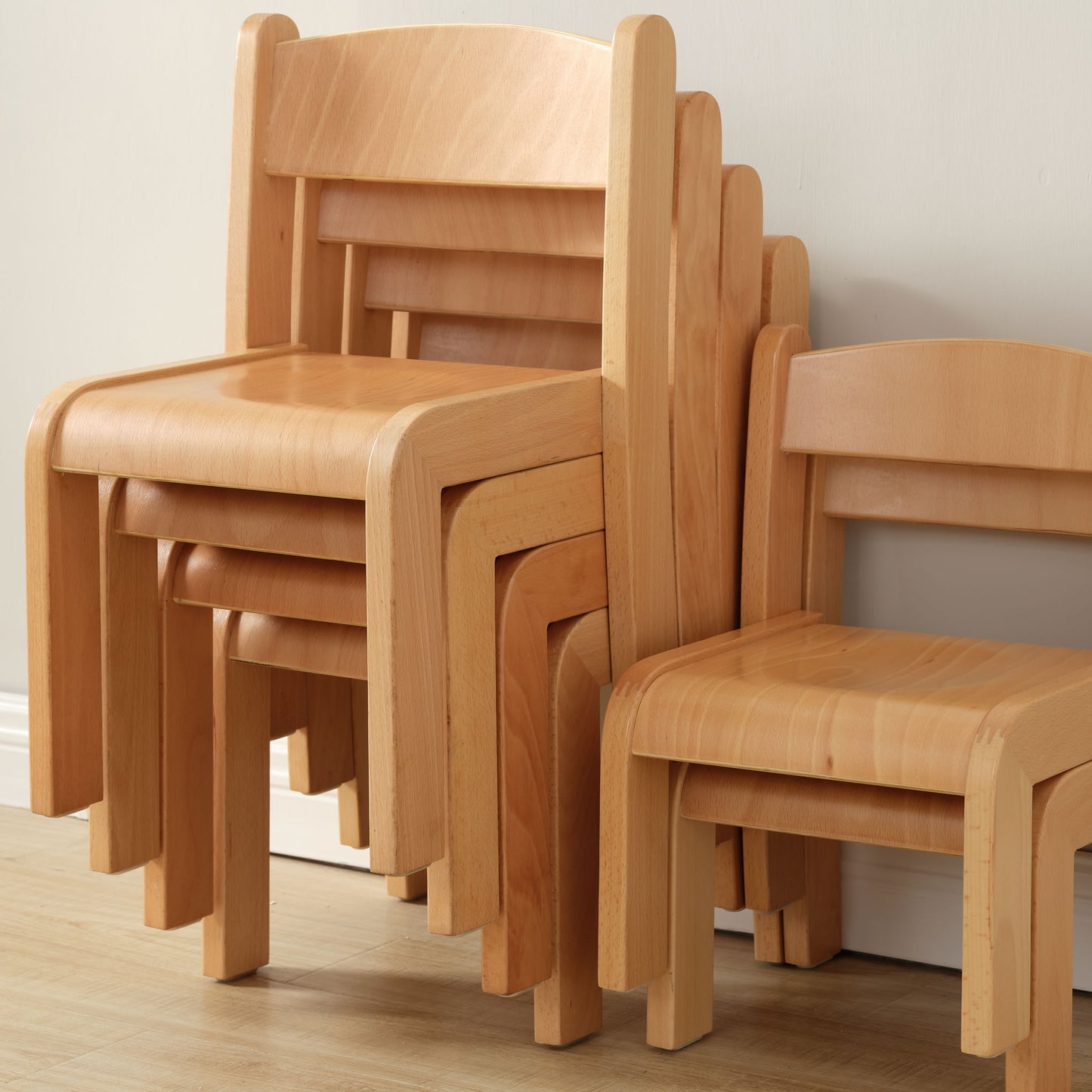 Masterkidz Otto Beech Wood Chair Stackable 可堆疊櫸木椅