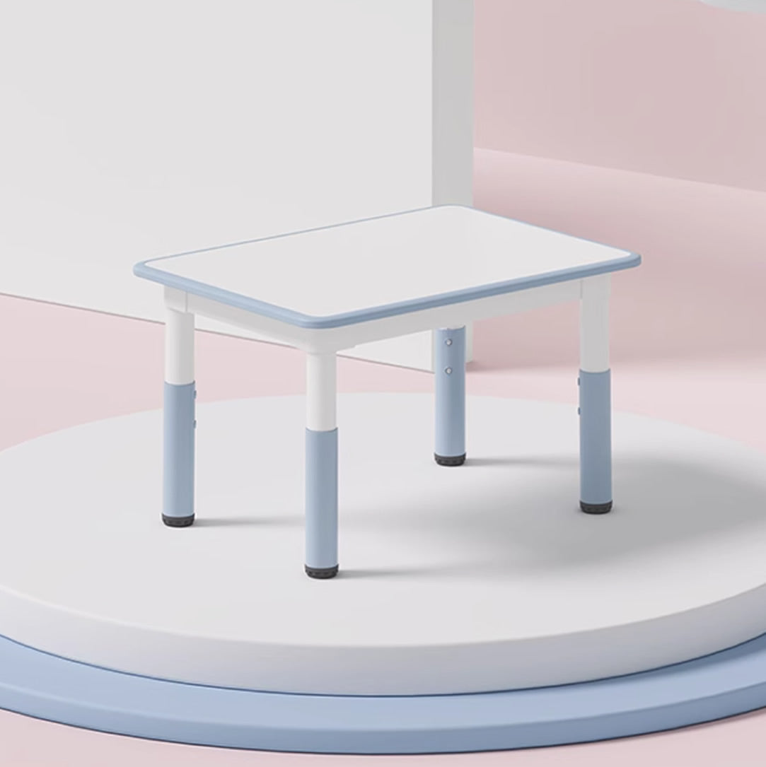 KYC Rectangular Plastic Table Height Adjustable L60 x W80 x H46-58cm 長方形高度可調塑膠桌