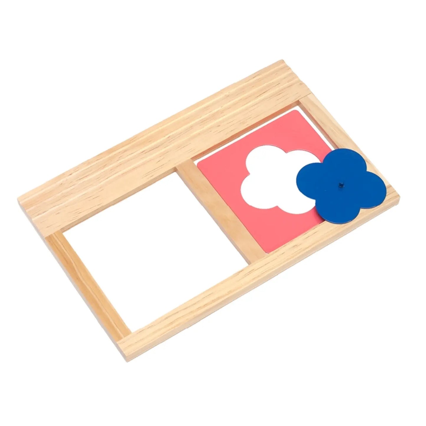 Kindermatic Montessori Metal Insets Tracing Tray 蒙特梭利 鐵制幾何繪圖座