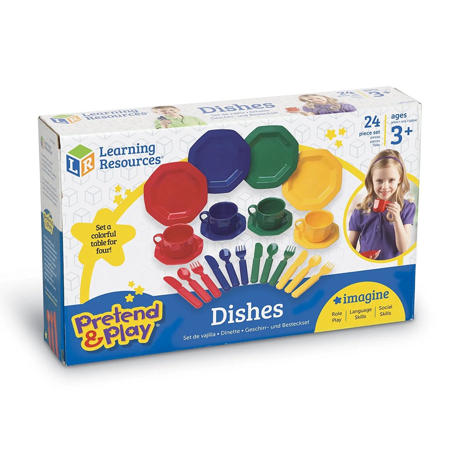 Learning Resources Dishes 24 Pcs Set