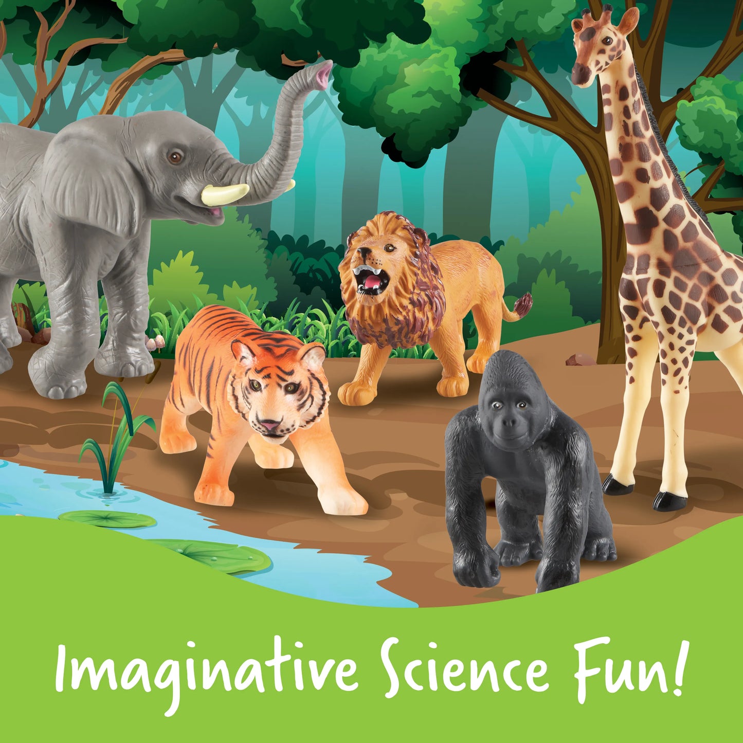 Learning Resources Jumbo Jungle Animals
