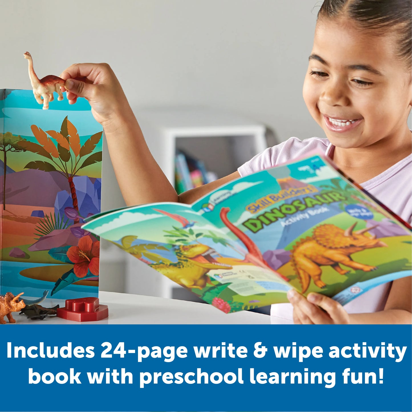Learning Resources Skill Builders! Dinosaur Activity Set