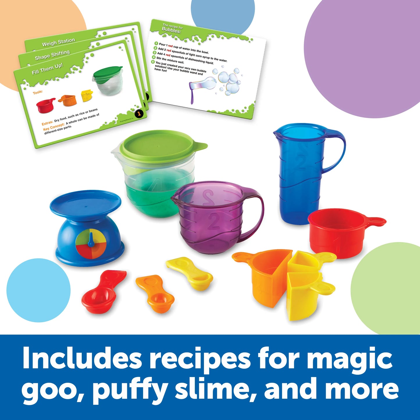 Learning Resources Primary Science Mix & Measure Set