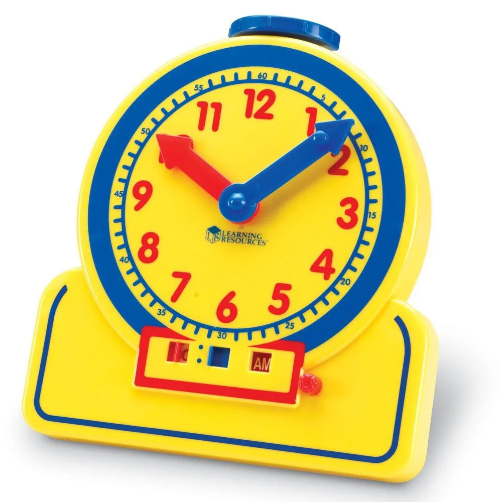 Learning Resources Primary Time Teacher 12-Hour Junior Learning Clock