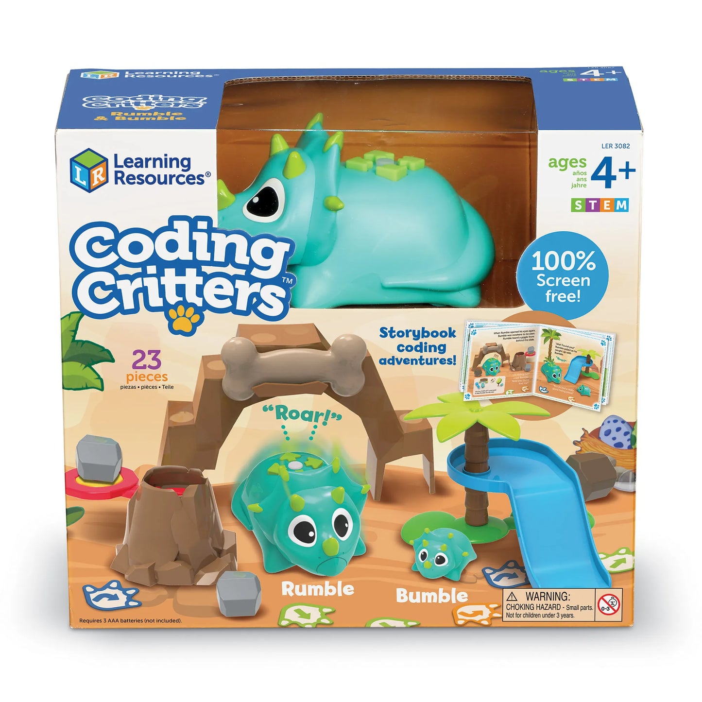 Learning Resources Coding Critters Rumble & Bumble