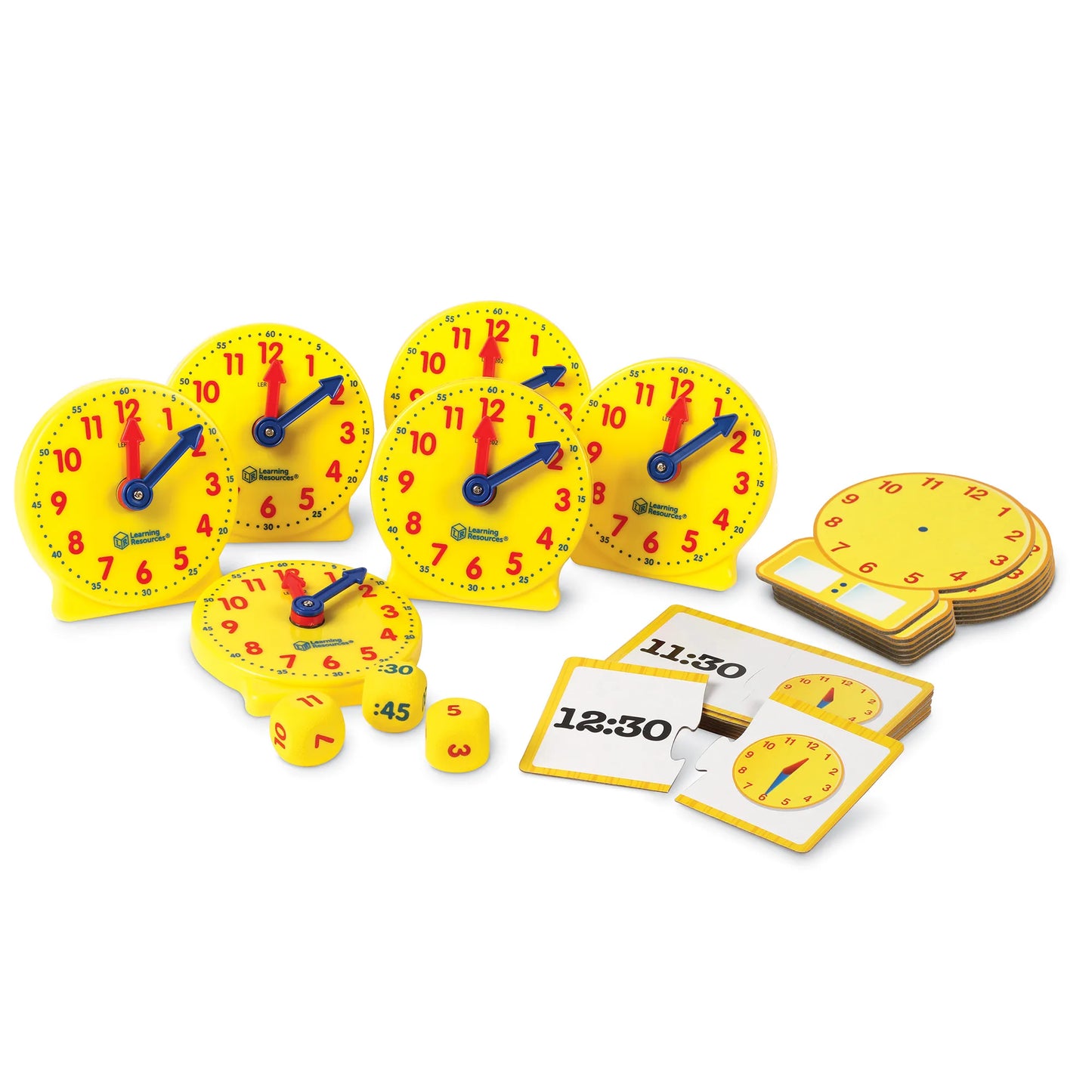 Learning Resources About Time! Small Group Activity Set