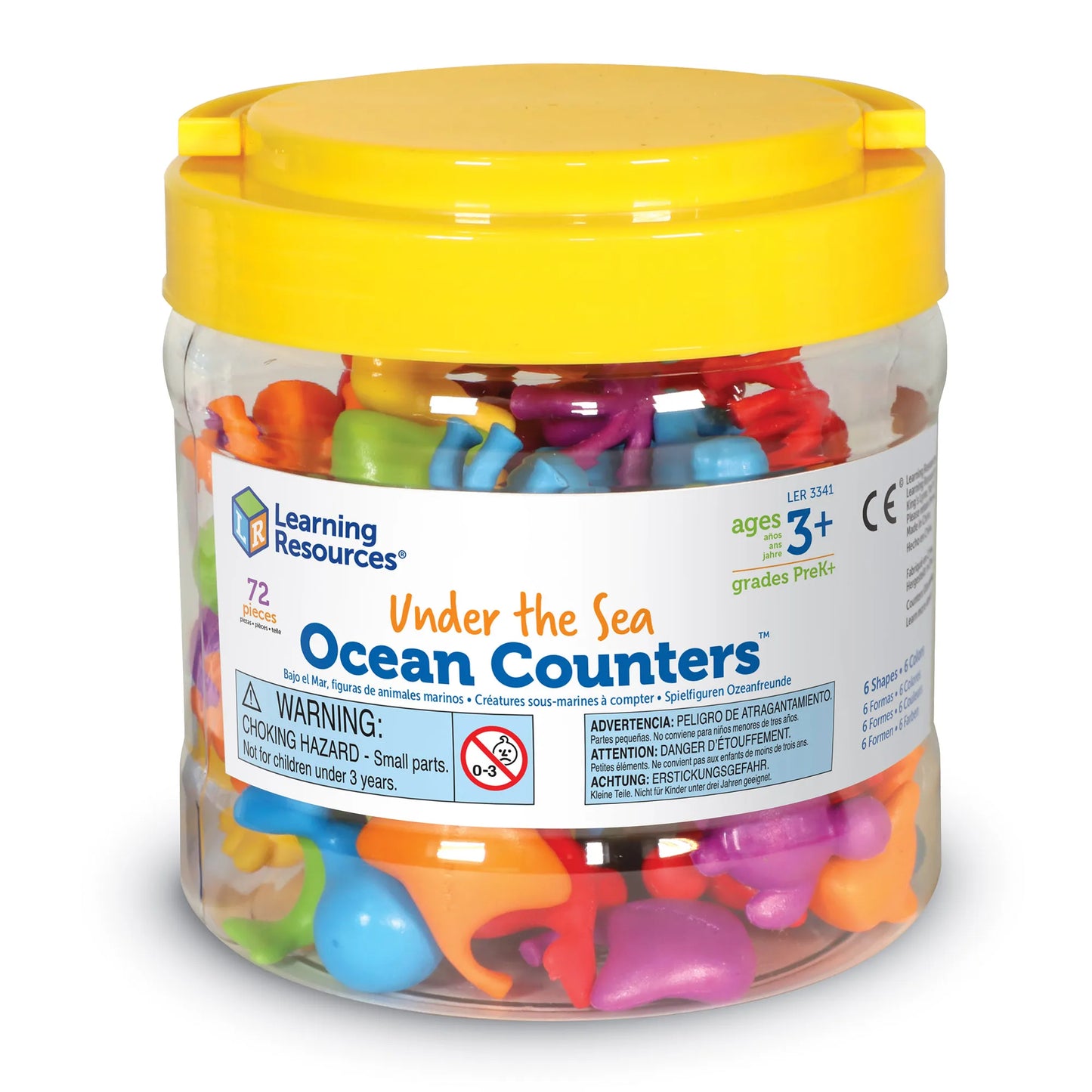 Learning Resources Under the Sea Ocean Counters