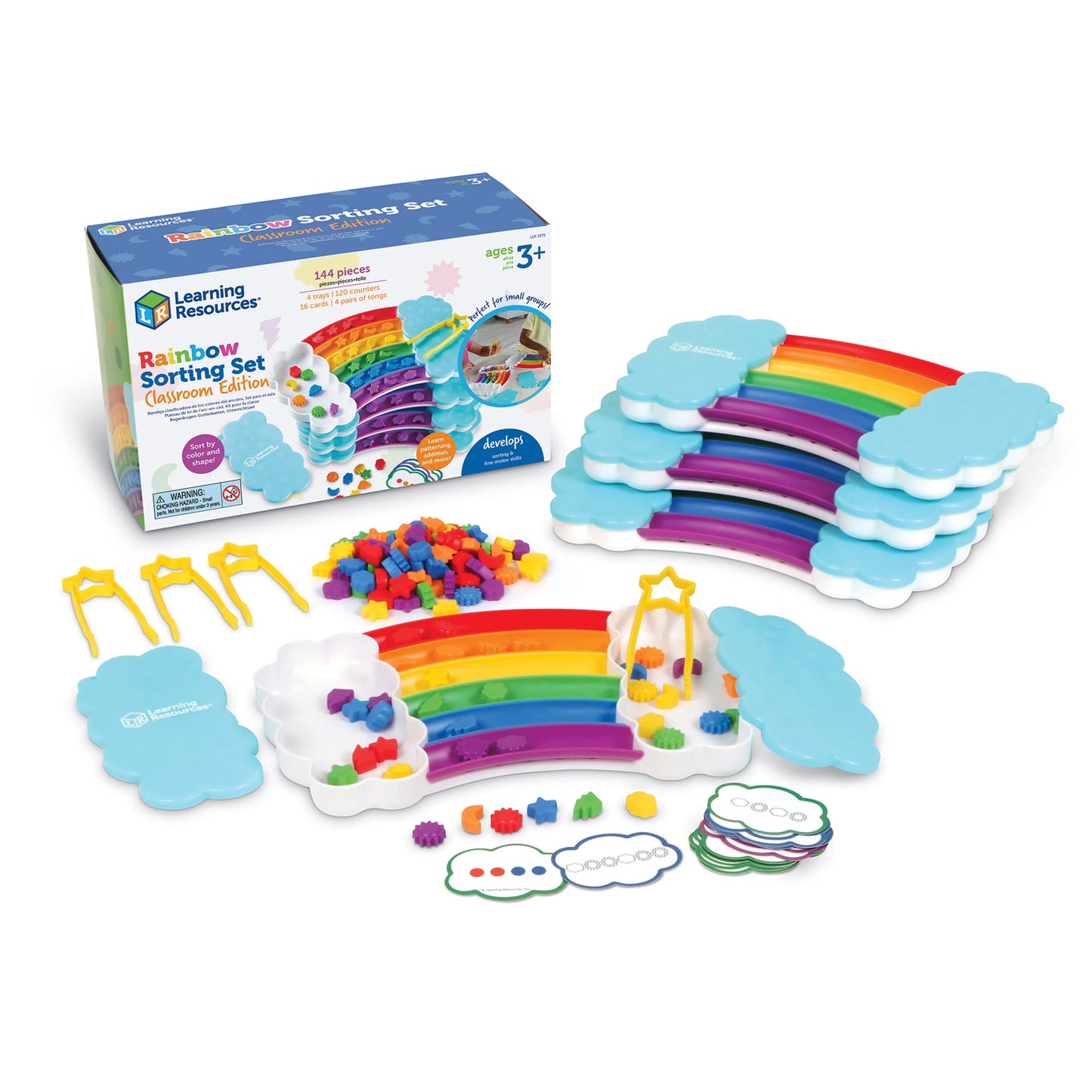 Learning Resources Rainbow Sorting Activity Set