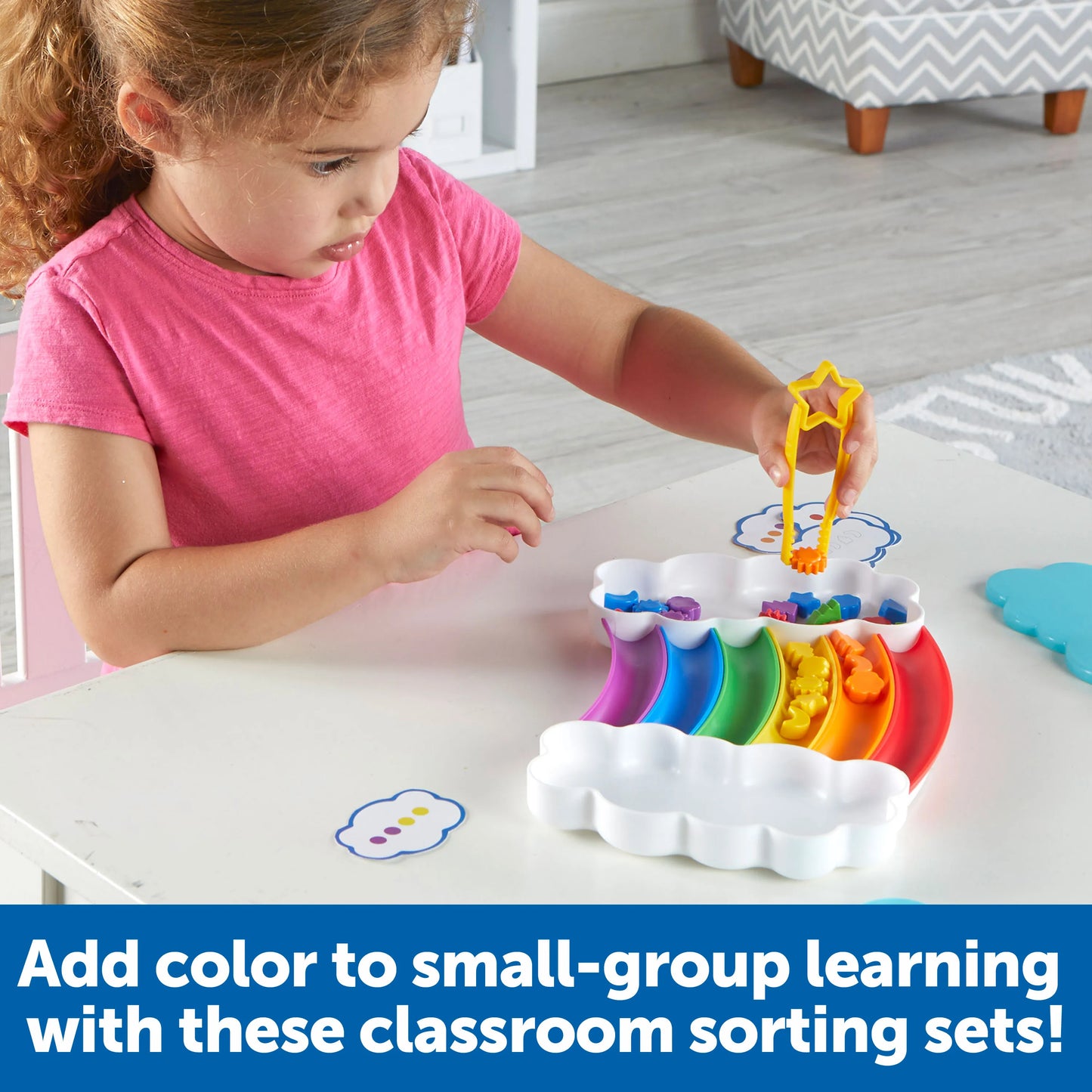 Learning Resources Rainbow Sorting Activity Set