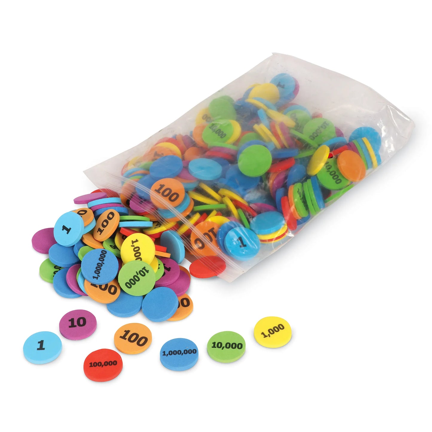 Learning Resources Place Value Disks Set of 280