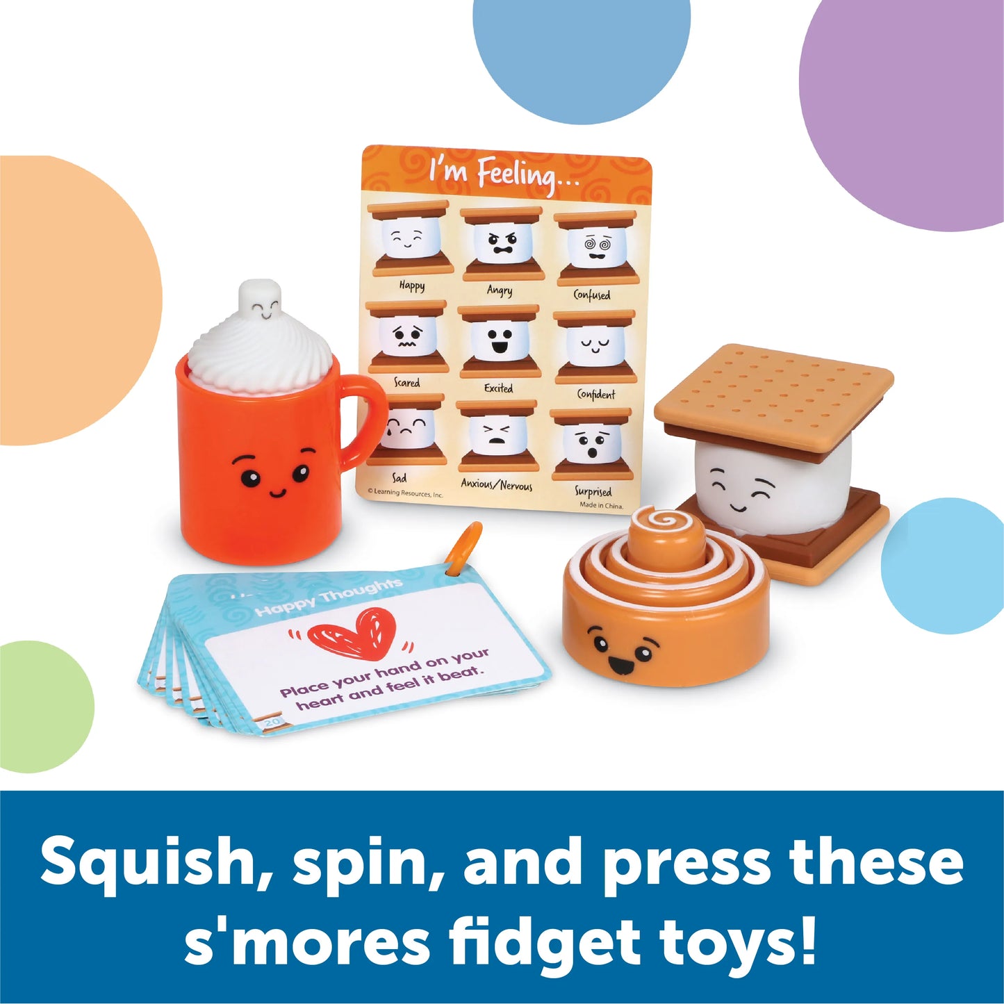 S’mores Break!™ Sensory Fidget Activity Set Emotional & Calming Toys