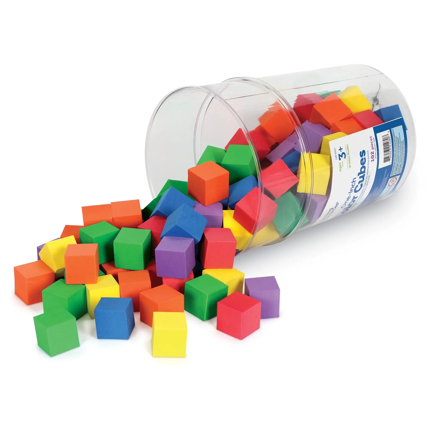Learning Resources One-Inch Color Soft Cubes Set of 102