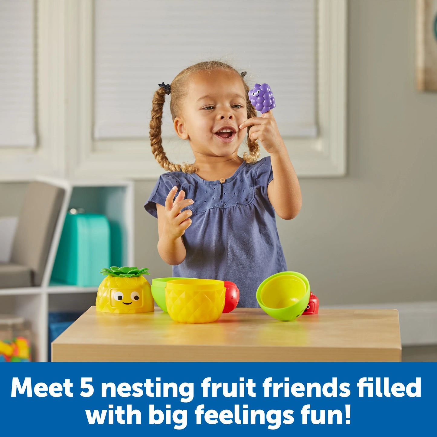 Learning Resources Big Feelings Nesting Fruit Friends