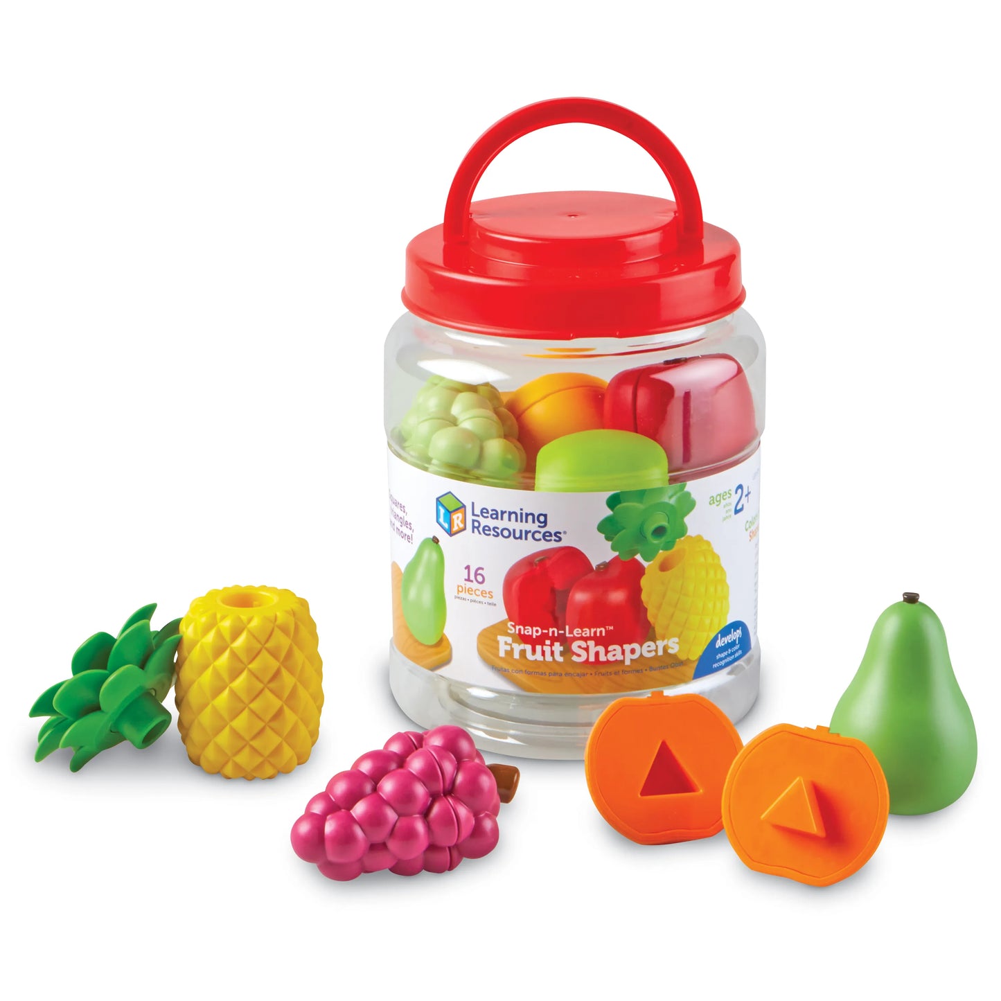 Learning Resources Snap-n-Learn Fruit Shapers