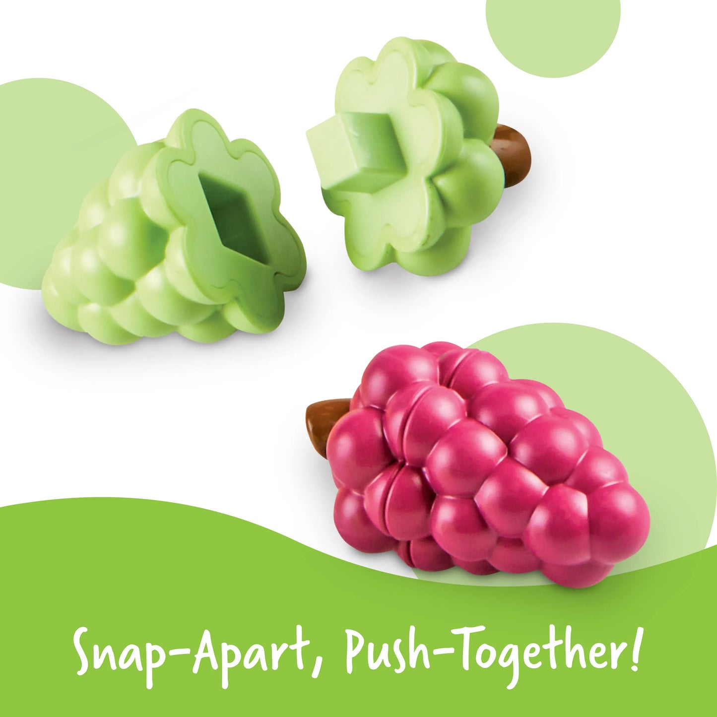 Learning Resources Snap-n-Learn Fruit Shapers