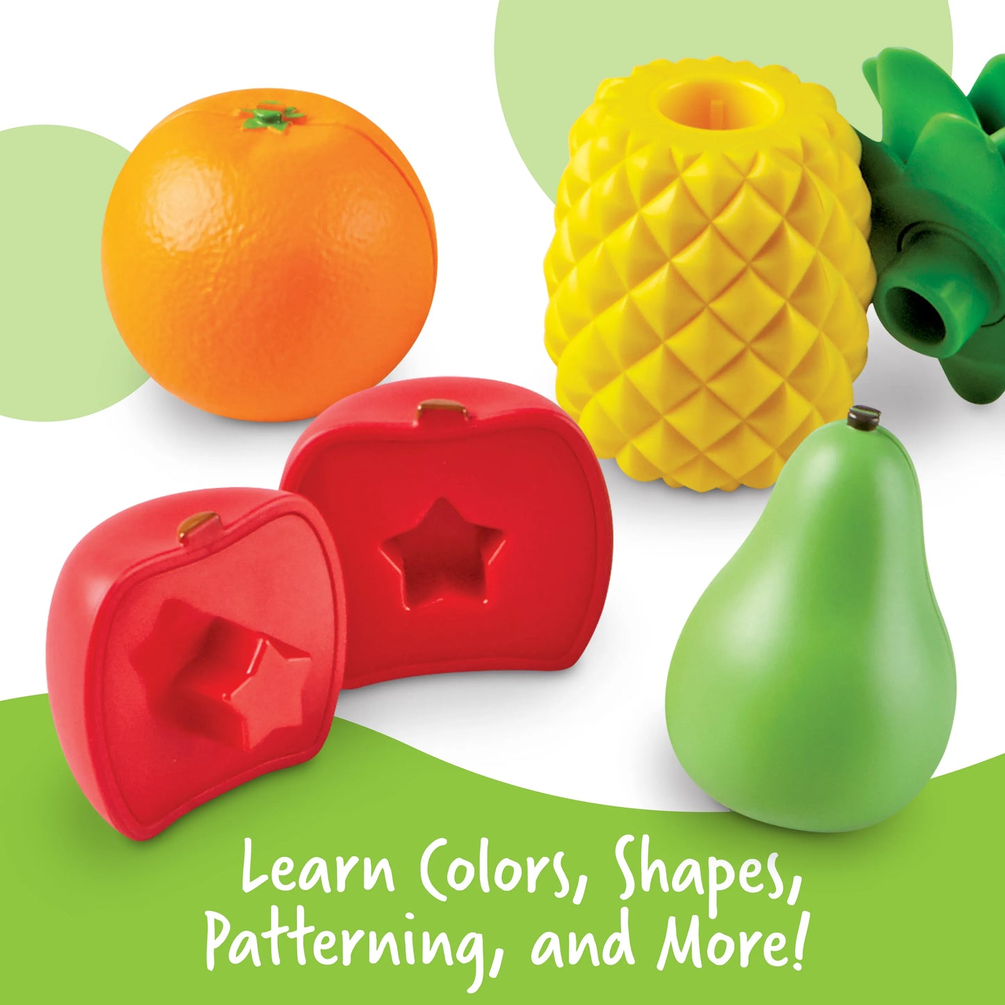 Learning Resources Snap-n-Learn Fruit Shapers