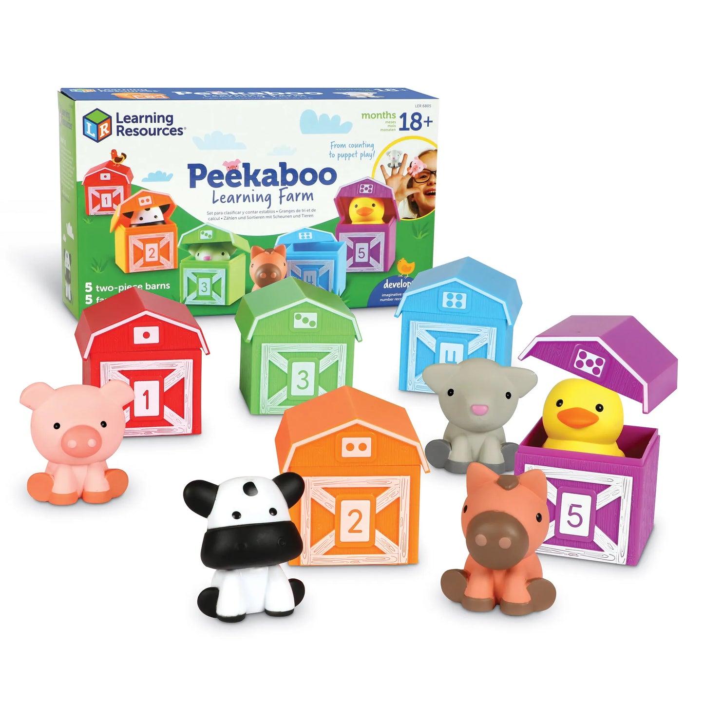 Learning Resources Peekaboo Learning Farm