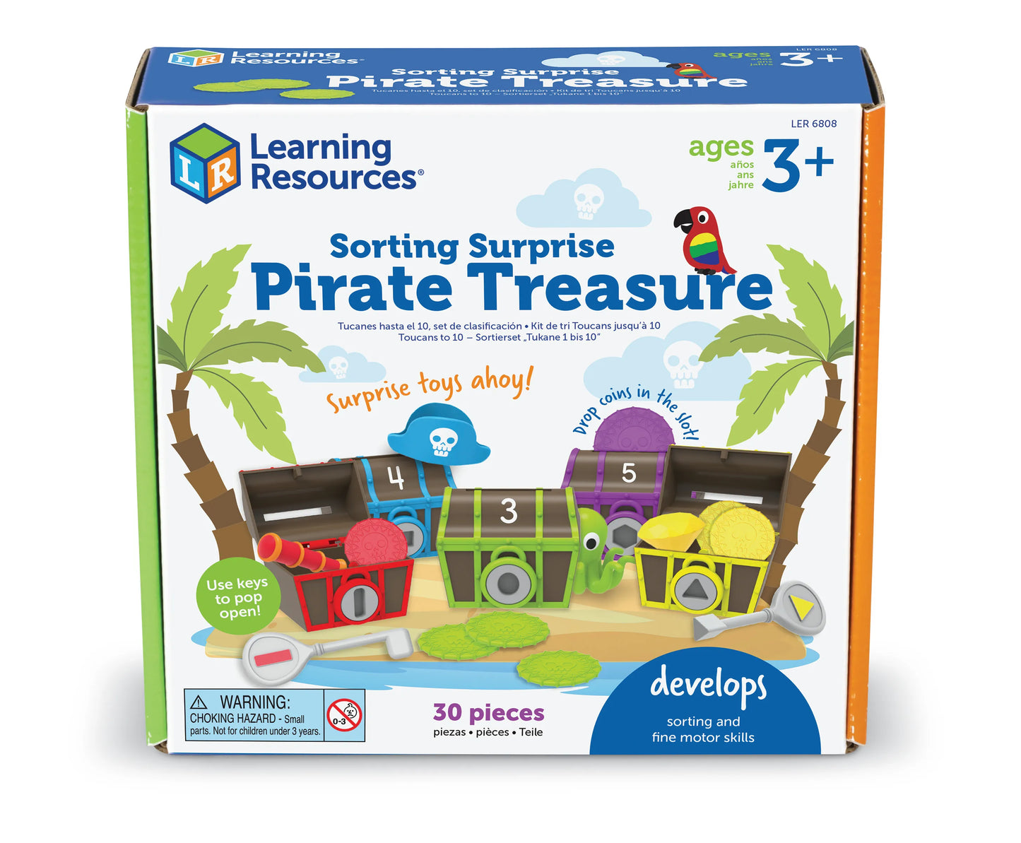 Learning Resources Sorting Surprise Pirate Treasure