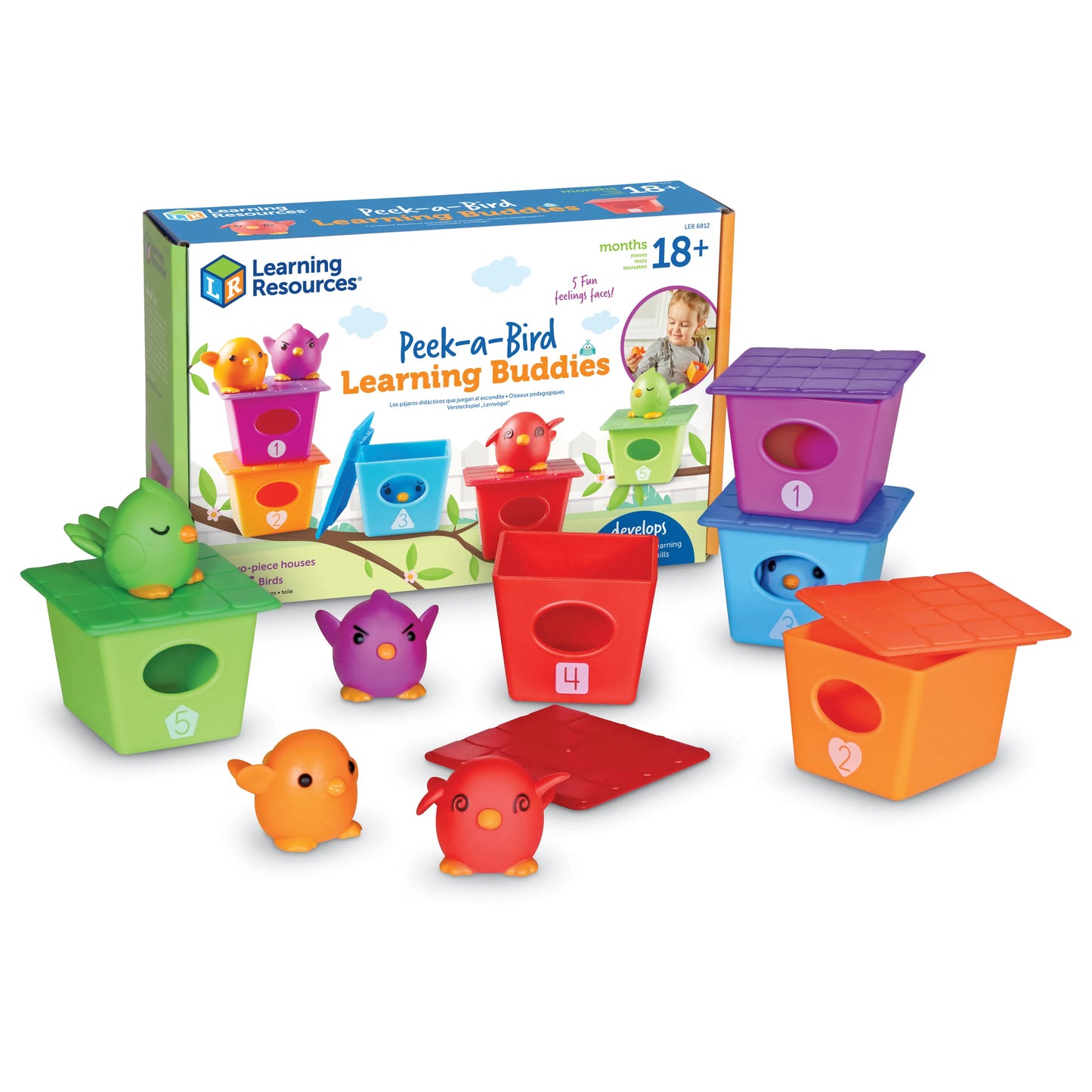 Learning Resources Peek-a-Bird Learning Buddies