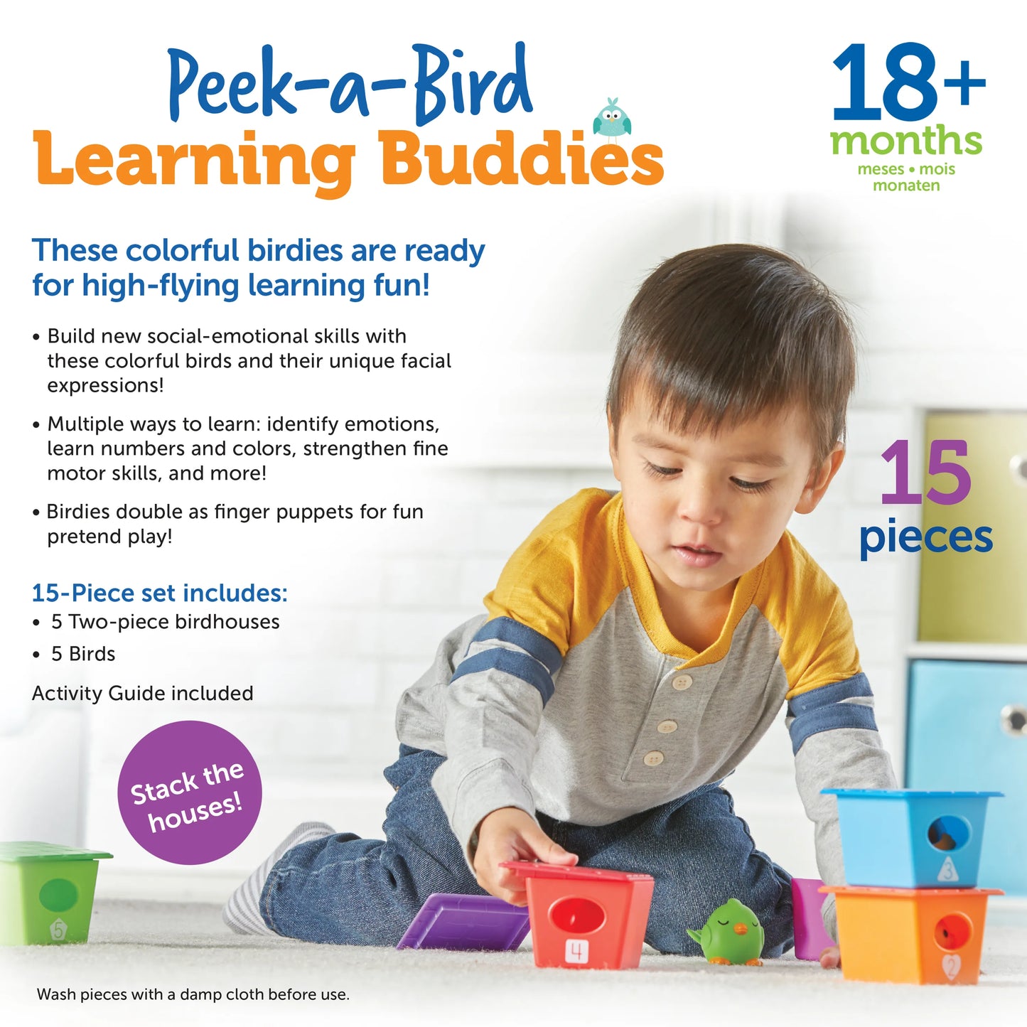 Learning Resources Peek-a-Bird Learning Buddies