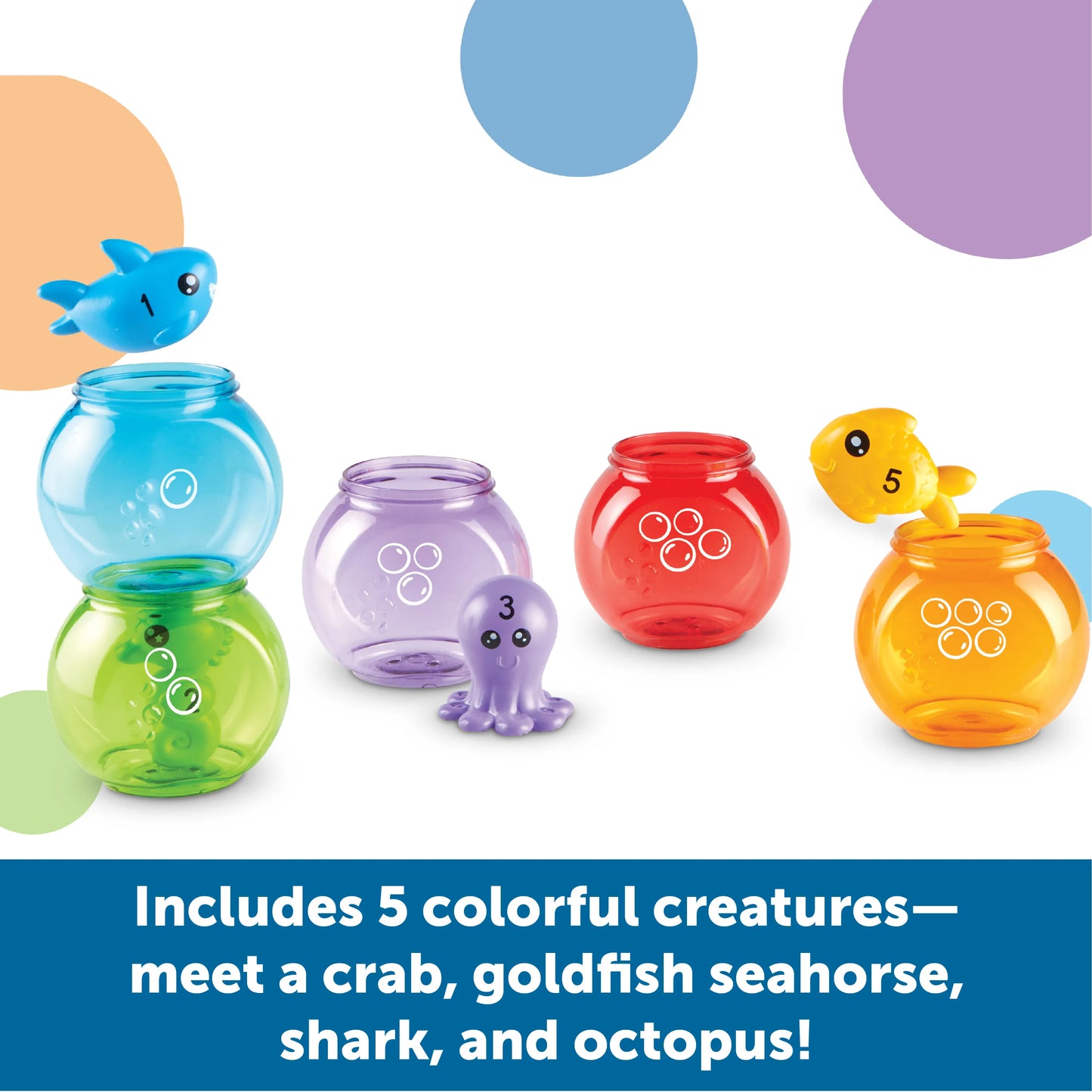 Learning Resources Peekaboo Fish Bowl Friends